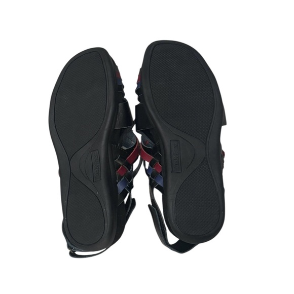 Women’s Dr. Max Woven Slip Back Slip-On Leather Sandals: 8 Wide - Picture 6 of 7